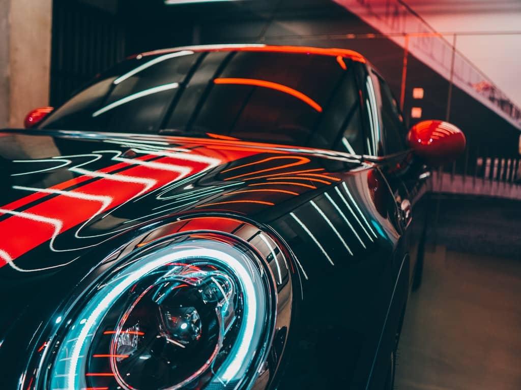 Professional aerial drone capturing high-resolution geospatial data over infrastructure site